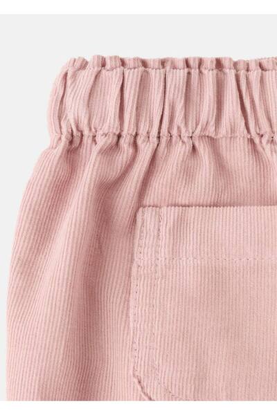 MANGO Baby Fitilli kadife pensli pantolon