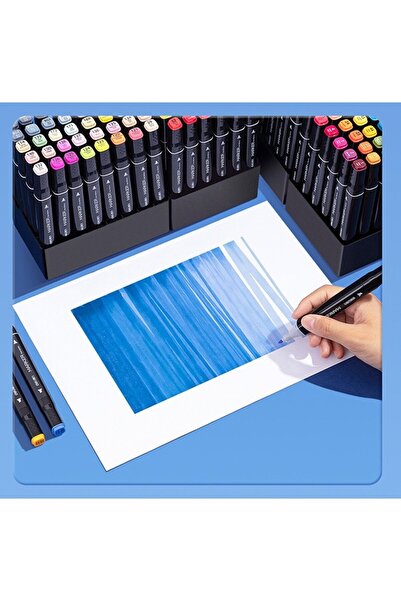 Flippy 24 Markers, Flippy, Oil-Based, 1mm and 6mm Thick, Storage Bag, 15 cm, Multicolor