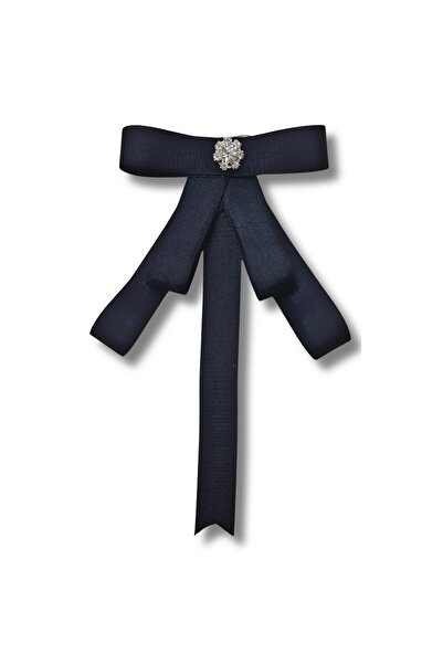 pegu baby collection siyah grogren taşlı yala broş okul,iş, Yaka Broş,yaka çi...