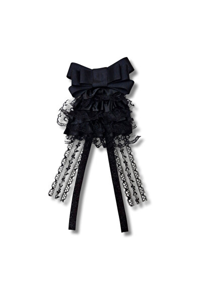 pegu baby collection Season Love siyah kadife ve grogren,okul,iş, Yaka Broş,y...