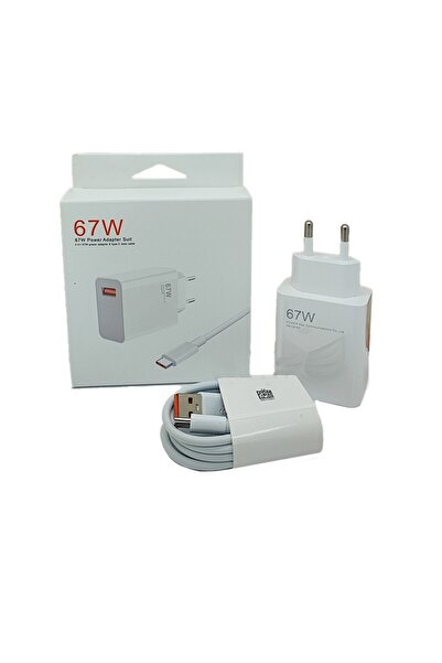 Flippy Incarcator Super Charge, Flippy, 67W Standard UE, Port USB-B cu Cablu TYPE-C de 1m Inclus, Alb