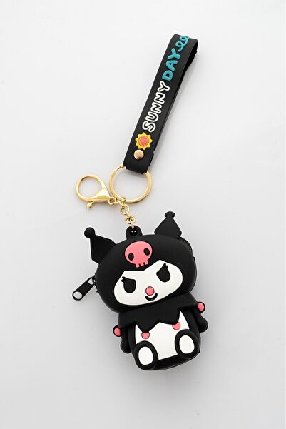 Janva Kuromi Sititch Cray Baby Maskot Cüzdan Çanta Anahtarlık Süsü Pop Mart