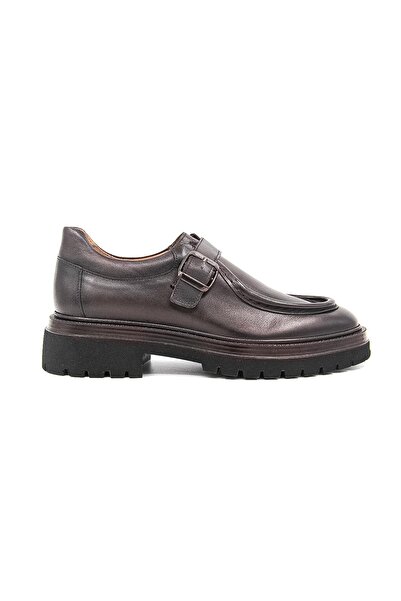 LUCIANO BELLINI C22518 Men's Classic Shoes - Brown