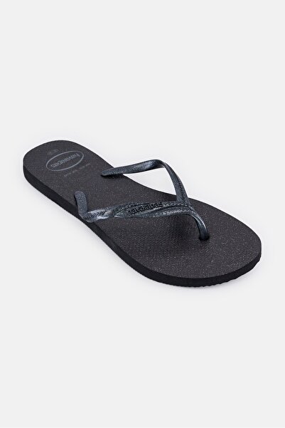 Havaianas Women Fantasia Gloss FC Slip On Slippers, Black