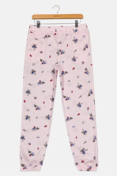 Zivame Kids Girls Allover Print Drawstring Pyjamas Pant, Multicolor