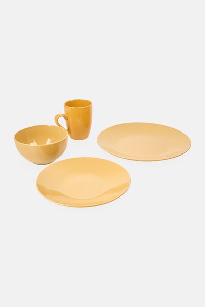 Maser Inoda 16 Pieces Ceramics Dinner Set, Multicolor