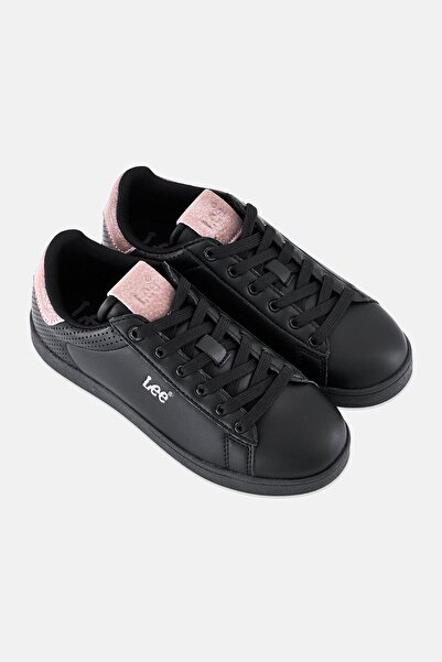 Lee Women Lace Up Casual Shoes, Black