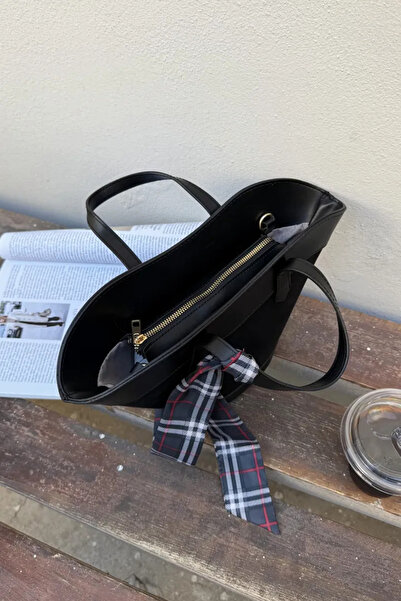 LEONAS Women's Hand and Shoulder Crossbody Bag with Scarf Gift and Suede Detail Garcia St0017