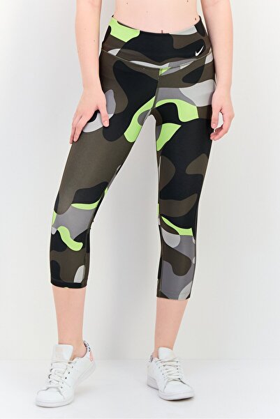 Nike Women Dri Fit Camouflage Training Legging, Multicolor