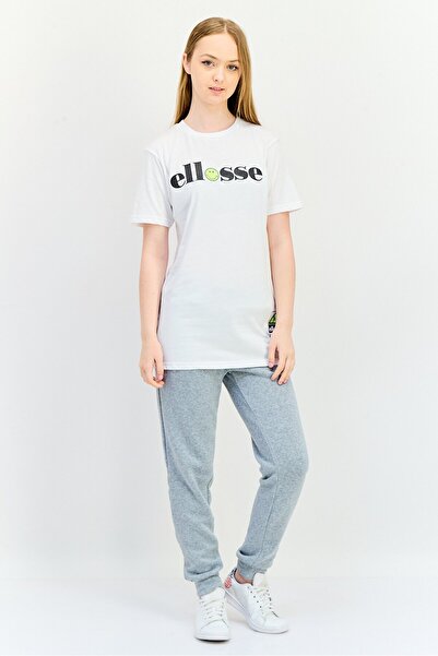 Ellesse Women Sportswear Fit Short Sleeve Outdoor T-Shirt, White