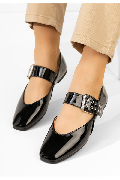 B T Shoes Γυναικείες μπαλαρίνες Sartia μαύρα