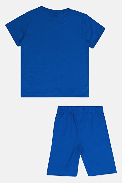 Marvel Kids Boy 2 Pieces Short Sleeve Graphic Print T-shirt And Shorts Set, Blue