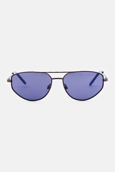 Dkny Women DK117S-5715-070 Aviator Sunglasses, Black