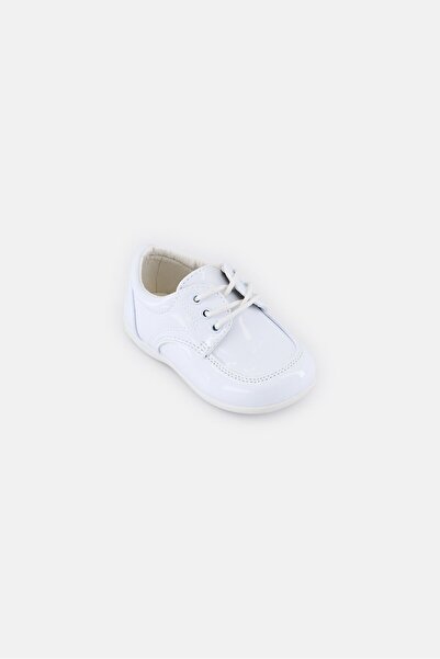 Josmo Toddlers Boy Lace Up Casual Shoes, White