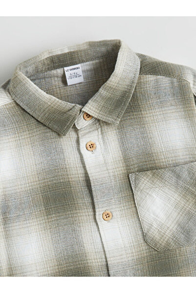 LC Waikiki Sparkling Choices from Shining Store | Long Sleeve Plaid Boys Shirt