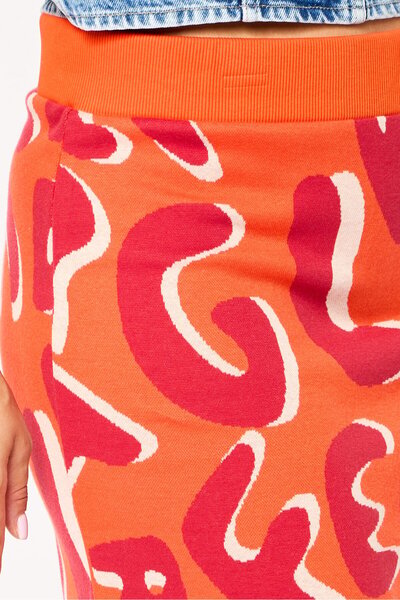 Karl Lagerfeld Women Allover Print Mini Skirt, Multicolor