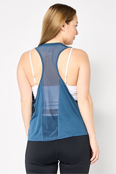 New Balance Women Sportswear Fit Sleeveless Training Tank Top, Blue