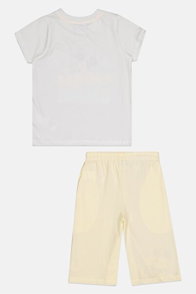 Disney Toddlers Boy 2 Pcs Mickey And Friends Top And Bottom Pajama Set, Multicolor