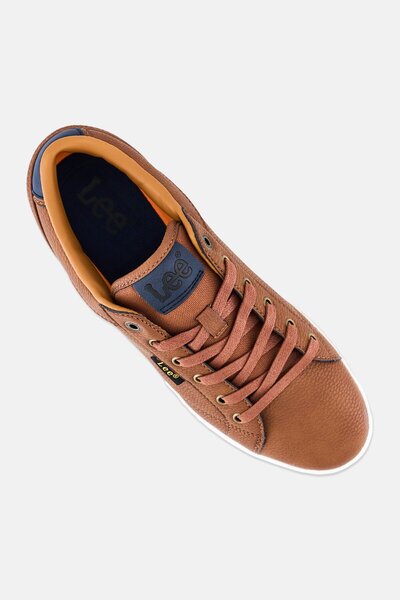 Lee Men Everett Lace Up Casual Shoes, Brown