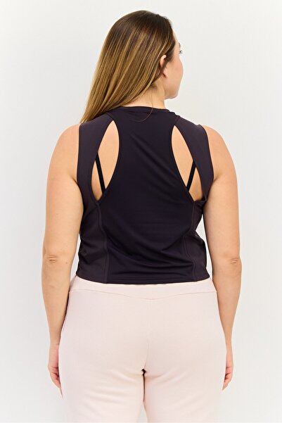 adidas Women Sportswear Fit Sleeveless Training Tank Top, Dark Purple