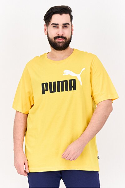Puma Men Sportswear Fit Training T-Shirt, Yellow