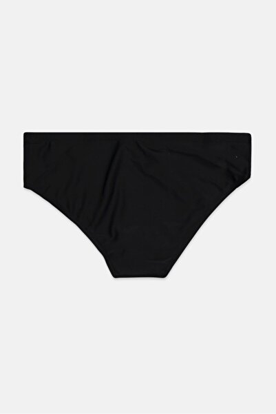 Piping Hot Kids Boy Brand Logo Swimwear Brief, Black