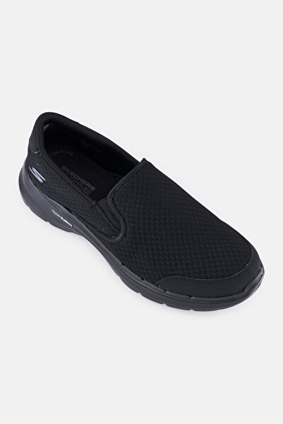 SKECHERS Men Go Walk 6 Requisite Slip On Walking Shoes, Black