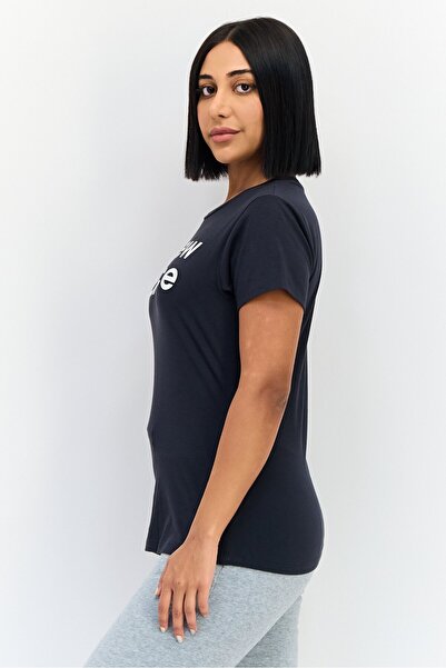 New Balance Women Athletic Fit Short Sleeves Training T-Shirt, Black