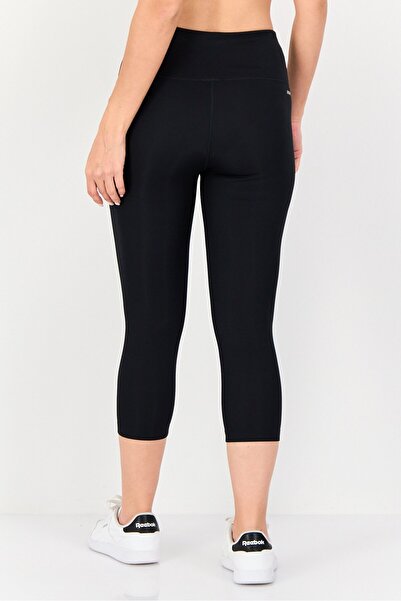 New Balance Women Fitted Fit Brand Logo Training Capri Tights, Black