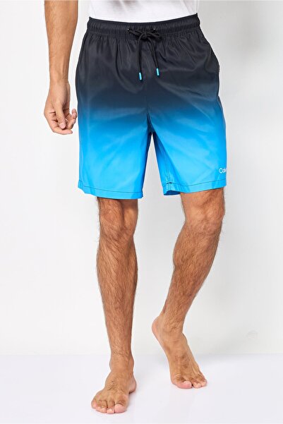 Calvin Klein شورت سباحة أومبري للرجال، متعدد الألوان