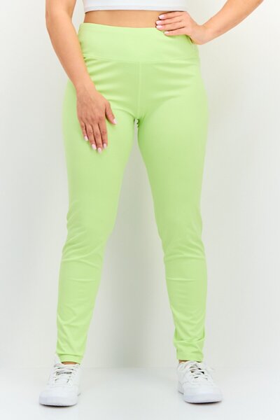 Juicy Couture Women Sportswear Fit Training Leggings, Lime Green