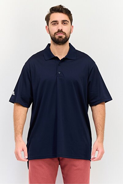 adidas Men Sportswear Fit Short Sleeve Golf Polo Shirt, Navy