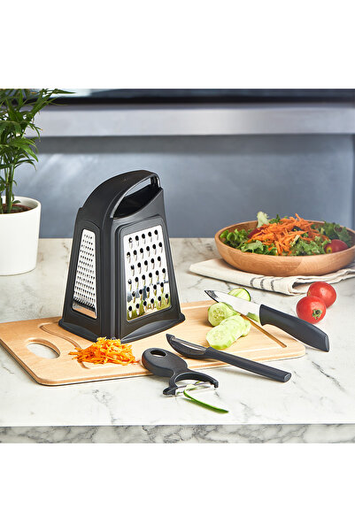 ArnaBella مجموعة أدوات مطبخ عملية مكونة من 4 قطع، مجموعة مقشرة ومبشرة، مجموعة...