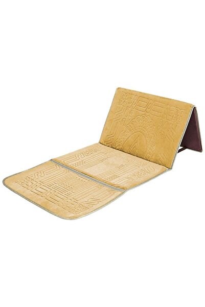 Generic Foldable Islamic Praying Mat with Back Rest