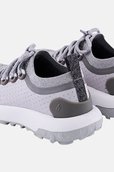 Allbirds Women Wide Lace Up Casual Shoes, Grey