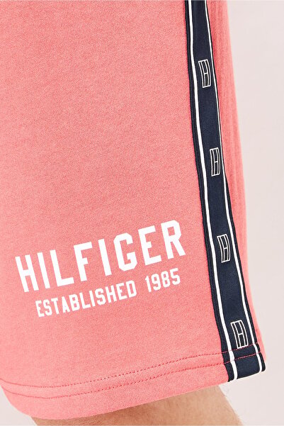 Tommy Hilfiger Men Graphic Print Basic Shorts, Brown