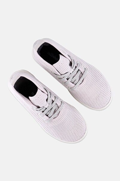 Allbirds Women Wide Lace Up Casual Shoes, Off White