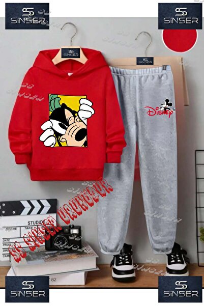 SS SİNSER Set de trening cu hanorac cu imprimeu special pentru copii, unisex,...