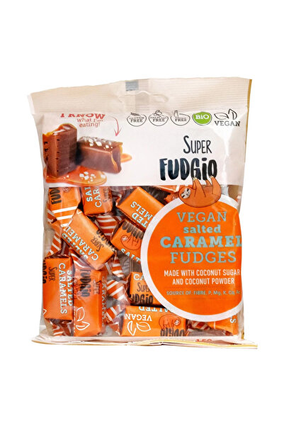 Super Fudgio Carameluri cu aromă de caramel sărat, 150g, Super Fudgio