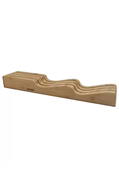 Zokura Knife Storage Stand, Bamboo, 42.5 x 9.8 cm -