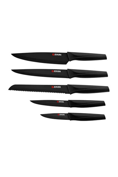 Zokura Set cutite 6 piese, strat antiaderent -