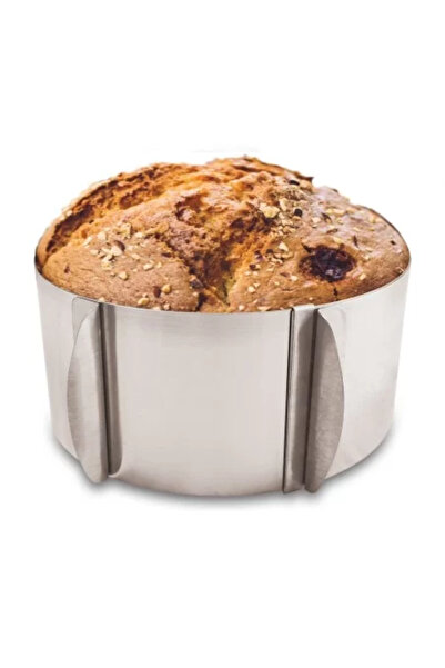 Zokura Inel reglabil pentru tort, oțel inoxidabil, 16/30 x 8,5 cm -