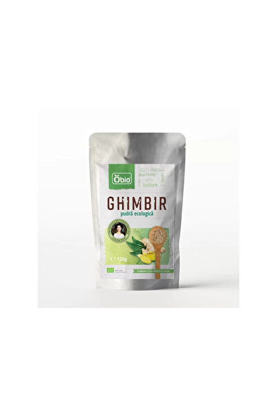 OBİO Ghimbir pudra bio, 125 g,
