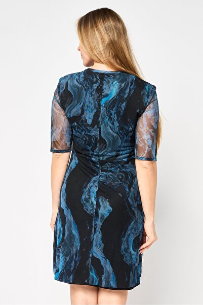 Desigual Women Abstract Print Mini Dress, Multicolor