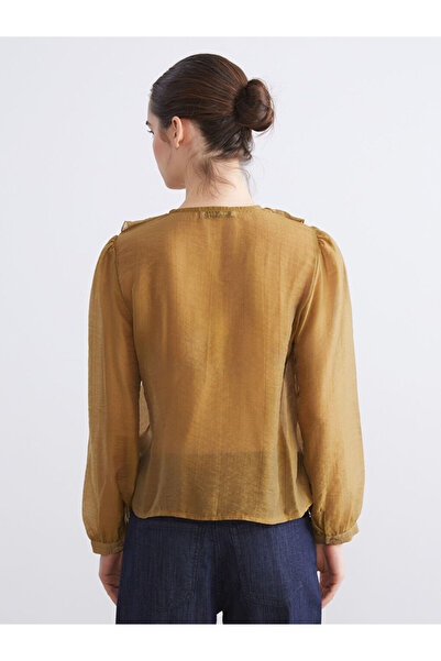 LC Waikiki Good Quality Parts from Celebi Store | V-Neck Ruffled Chiffon Blouse