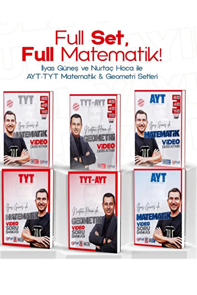 Full Matematik Yayınları Full Matematik TYT AYT Matematik ve Geometri Video D...