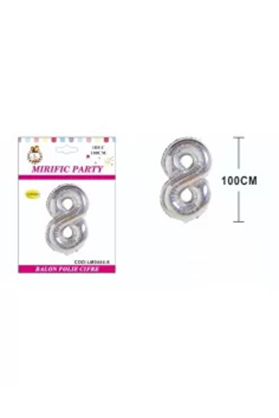 Mirific Party Σετ 5 μπαλόνια λευκά-ροζ, Σ' αγαπώ, Mirific Party, μέγεθος 35 εκ.