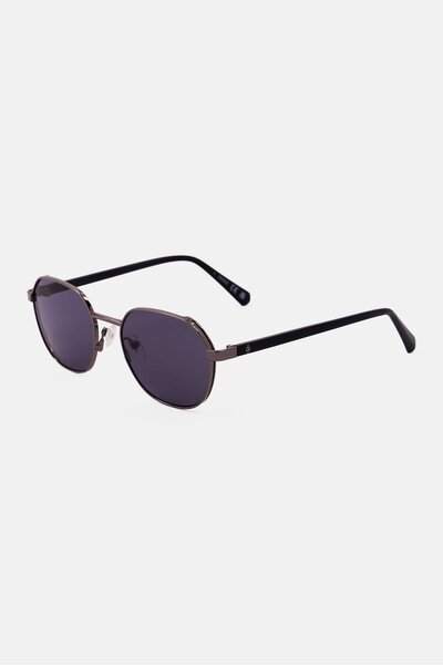 Guess Men GU00116 Round Sunglasses, Black
