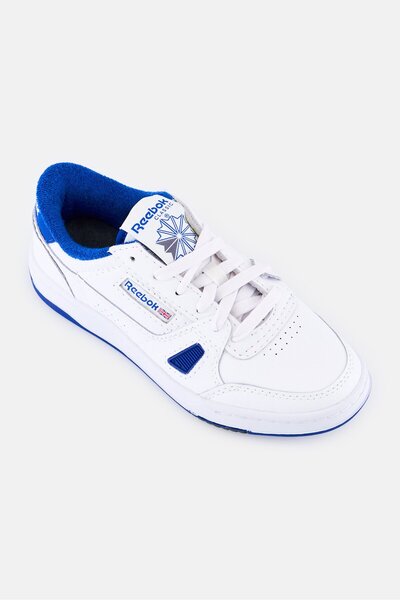 Reebok Kids Boy LT Court Lace Up Tennis Shoes, White