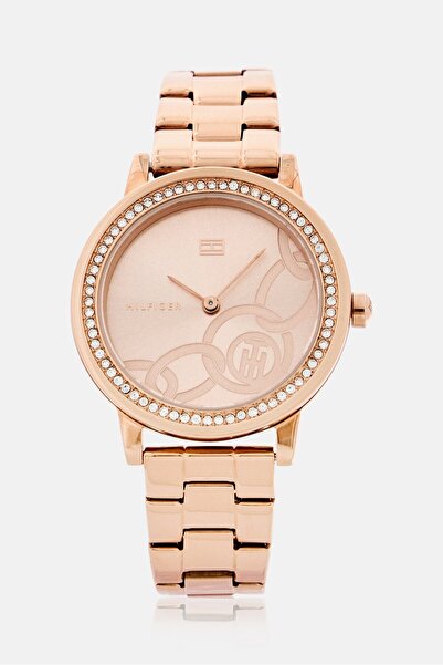Tommy Hilfiger Women 1782436 Stainless Steel Analog Watch 34 mm, Rose Gold